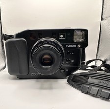 Canon Autoboy Zoom Super 35mm Film Camera 39-85mm Tested  Remote Japan