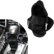 Car Gear Shift Knob Cover, Fashionable Sweater Design Trim, Unive Color: Black