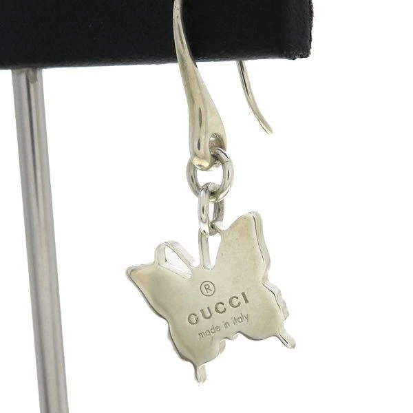 Boucles d'oreilles papillon GUCCI SV925 argent Made in Italy accessoires femme