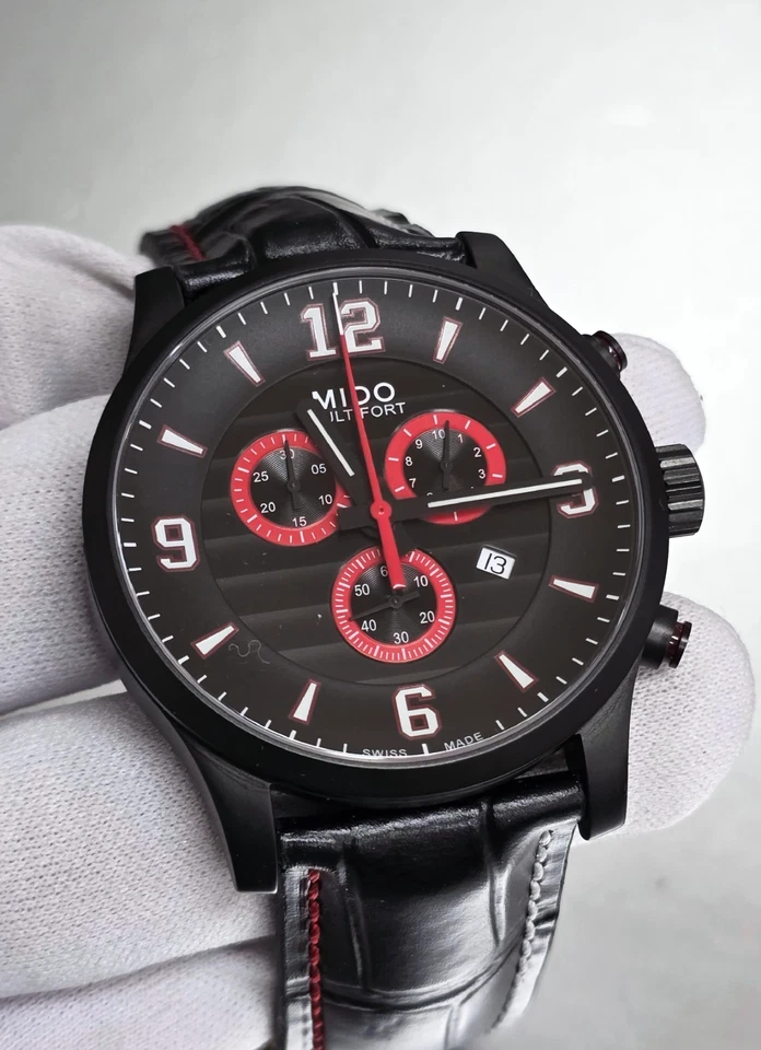 MIDO Multifort Quartz Chrono 42MM Men's Watch M005.417.36.051.50