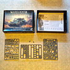 Horus Heresy Sicaran Battle Tank Vehicle Bits And Spares On Sprues With Box