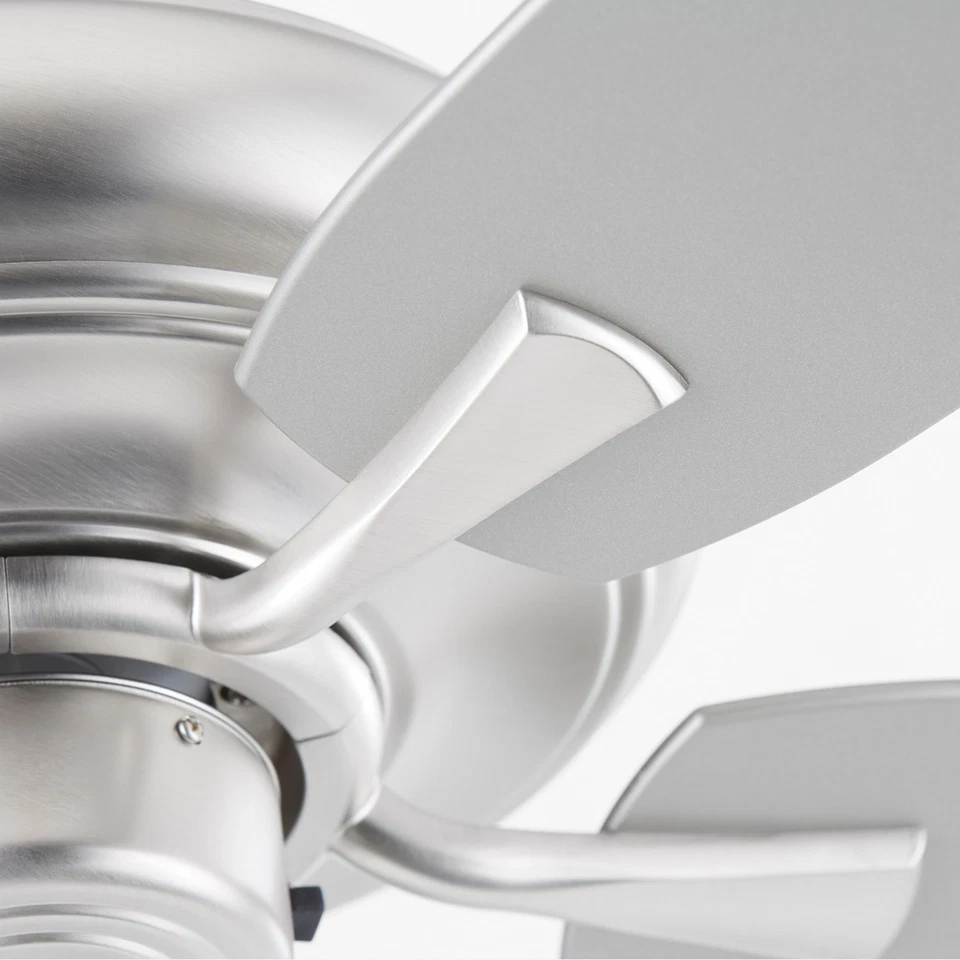 Satin Nickel 56"Ceiling Fan from the Apex Patio Collection - Image 2 of 4