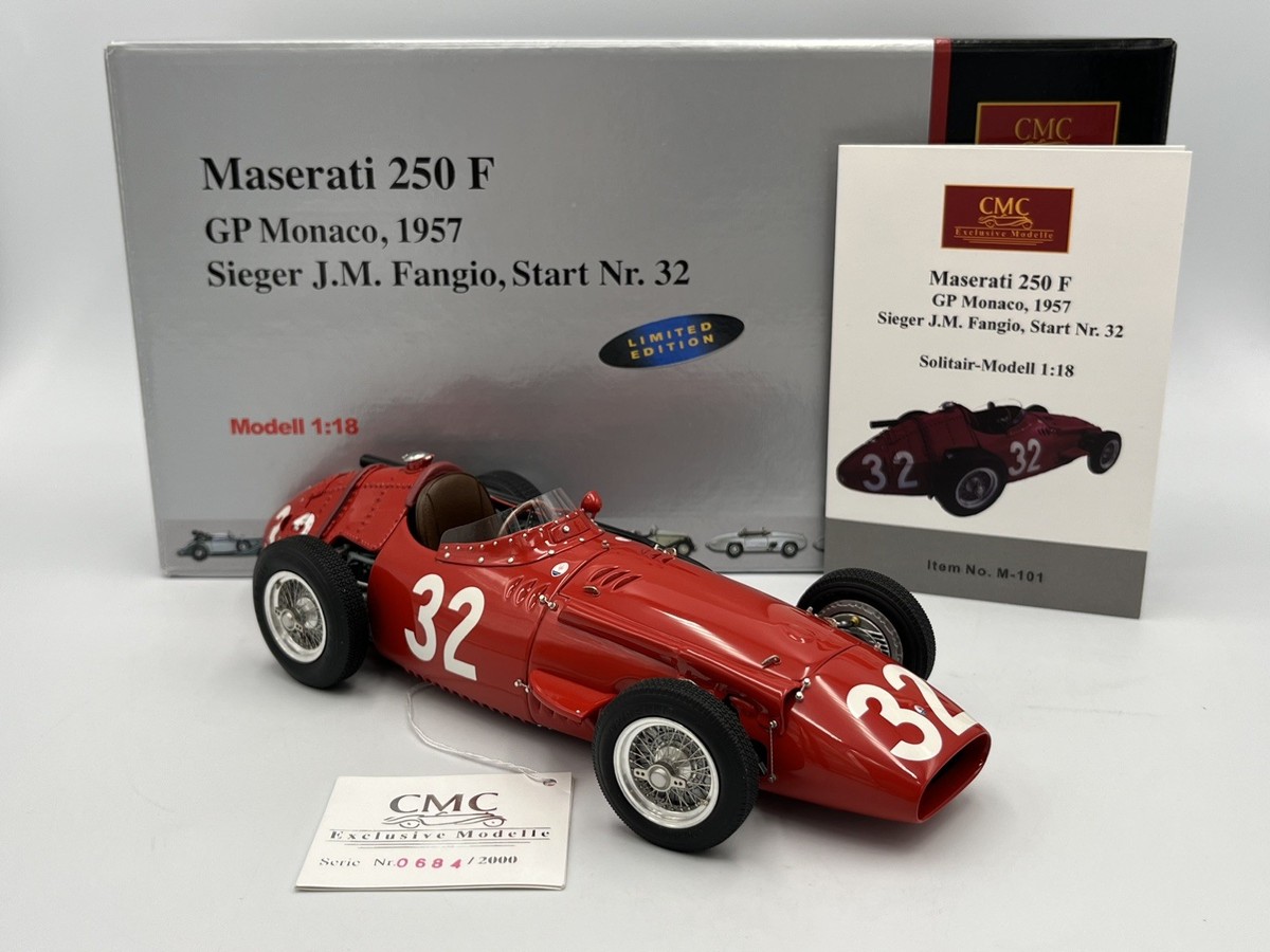 CMC1/18 maserati 250f gp monaco 【公式通販】