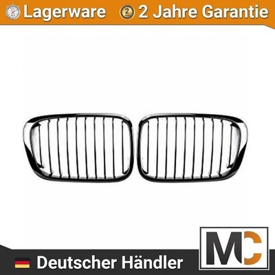 Frontgrill Schwarz glanz Performance Design für BMW 3er (E46) 4/5 Türer 98-01