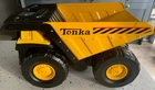 Large Tonka Mighty Steel Tipper Truck Yellow