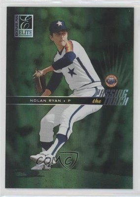 2004 Donruss Elite Passing the Torch Green 55/250 Nolan Ryan Roy Oswalt HOF 0s55