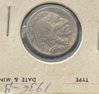 1936 S 5C Indian Head Buffalo Nickel Early Us Type  ACTUAL COIN SHOWN IN PHOTOS