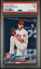 2018 Topps Shohei Ohtani #700 Pitching RC PSA 7