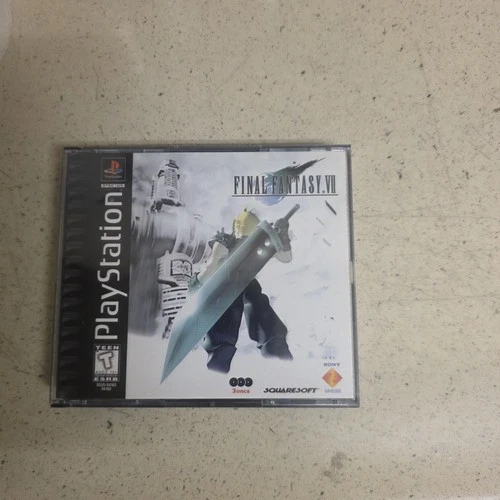 Final Fantasy VII 7 Playstation 1 Ps1 Misprint