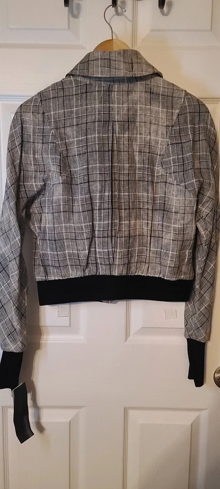 洛杉矶 Gwen Stefani 格子格子轰炸机夹克尺寸 6  — 第 2/4 张图片