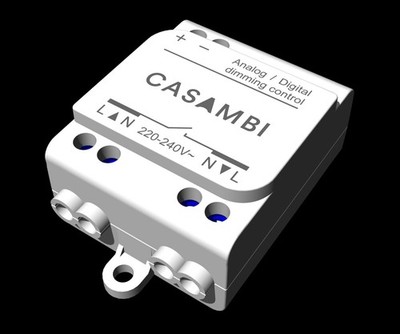 2 Stück Casambi CBU ASD Steuergerät 0-10V Dali Bluetooth LED Dimmer Controller