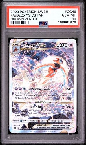 Deoxys VSTAR graded PSA 10 for sale on eBay