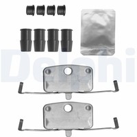 Delphi ZubehöRsatz Scheibenbremsbelag LX0634 FüR BMW F10 F11 5Er Touring 6Er F06