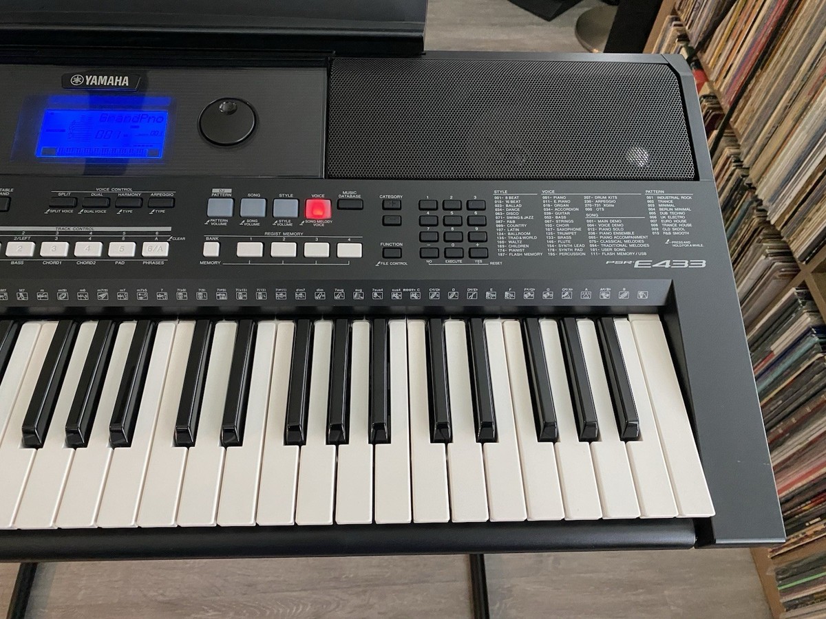 YAMAHA PSR-E433 電子ピアノ キーボード　61鍵盤 ヤマハ | PSR-E433 - ポータブルキーボード - 仕様