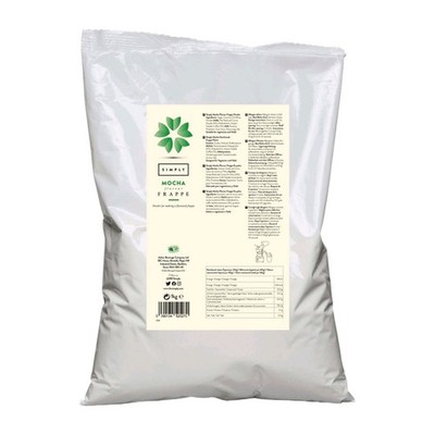 Simply Mokka Frappe Pulver 1 kg Aromabeutel, Instant,Milk,Milch Mix,Iced,UK, MHD