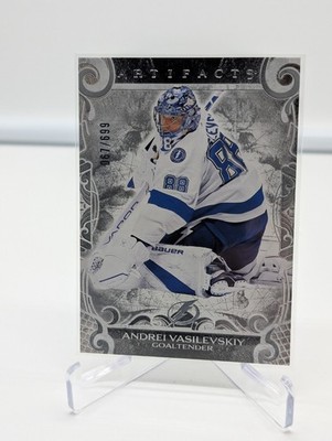 2025-26 Upper Deck Artifacts #119 Andrei Vasilevskiy Silver #'d 067/699