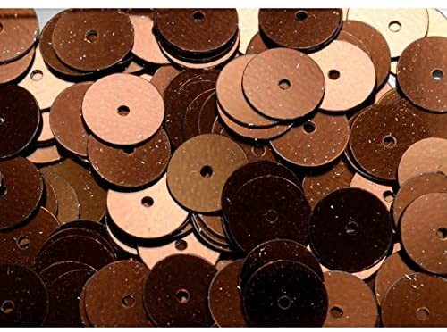 KNORRPRANDELL- PAILLETTE LISCIO MARRONE8MM - 5GR