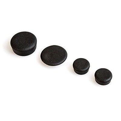 4 Stück Schwarz Gummi Rahmen Stecker Set für Yamaha FZ1-S Fazer 06-15