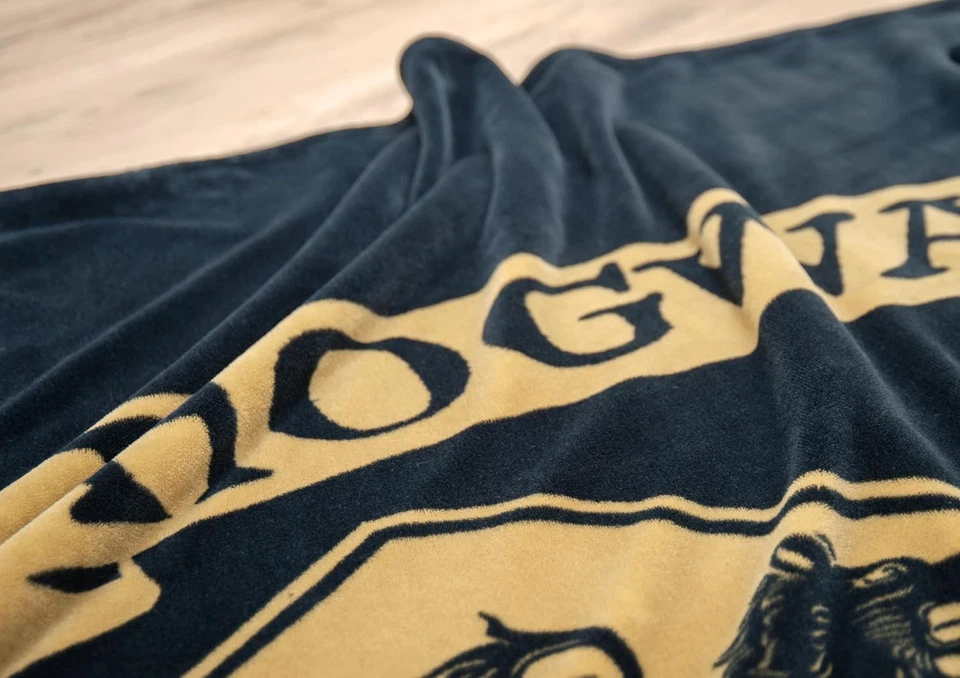 Harry Potter, Soffice Coperta Plaid Wellsoft, 150 X 200 Cm, 100% Poliestere, Wel - Immagine 4 di 4