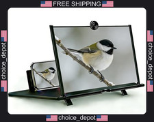 Foldable 12 Inch Phone Screen Magnifier for Movies and Videos