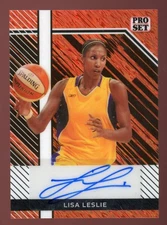 Lisa Leslie 2024 Leaf Pro Set Auto #PSA-LL# Serial #d 8/8
