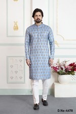 Indian Mens Designer Wedding Bollywood Wear Traditional Wear Kurta Payjama Dress