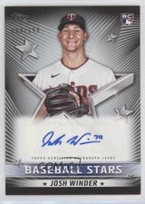 2022 Topps Update Baseball Stars Black 84/199 Josh Winder #BSA-JWI Auto 02u3