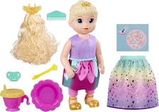 Baby Alive Princess Ellie Grows Up! 15-Inch Doll Blonde Hair, Blue Eyes NEW