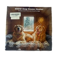 NEW Dog House Heater 800W Adjustable Heating Anti-Chew Cord Overheat Protection