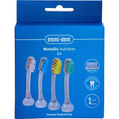 Emmi-dent Ultraschall Bürstenkopf Erwachsene 4St - PZN 1551506
