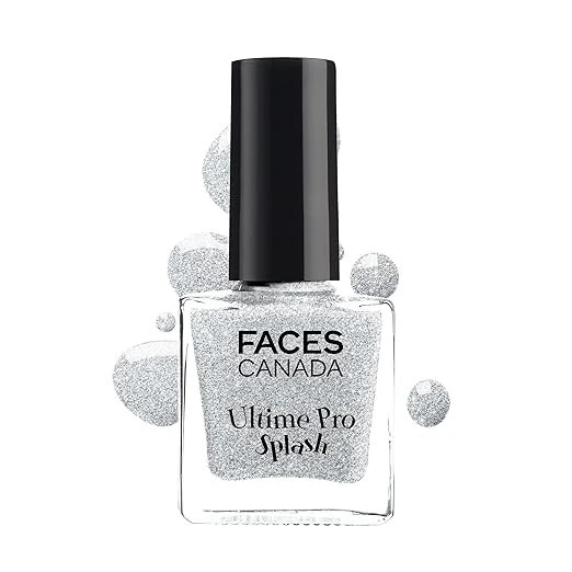 FACESCANADA Splash Glossy Finish Nail Enamel All That Glitters 22, 8Ml