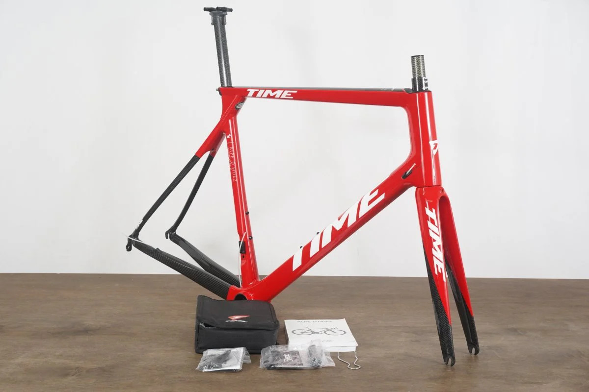 NEW XL Time Alpe d'Huez 01 Carbon Rim Brake Road Frameset