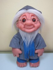 1984 GRANDPA - 14" Dam Troll Doll - USED - EXCELLENT