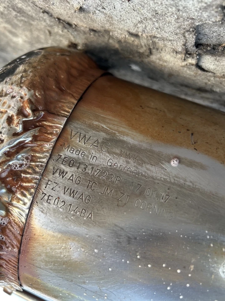 VW T6 TRANSPORTER GENUINE SINGLE CHAMBER DPF / DIESEL PARTICULATE FILTER - Image 4 of 4