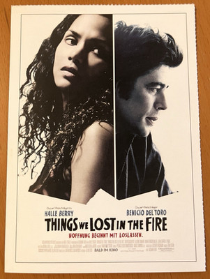Things We Lost In The Fire - Filmkarte Filmplakatkarte Cinema - Halle Berry