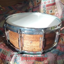 Custom Snare Drum Unikat Oak Eichen Kessel Sh...