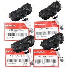 4x Genuine Tire Pressure Sensor Tpms 42753-tr3-a810 For Honda Civic Odyssey Oem 4x Genuine Tire Pressure Sensor Tpms 42753-tr3-a810 For Honda Civic Odyssey Oem