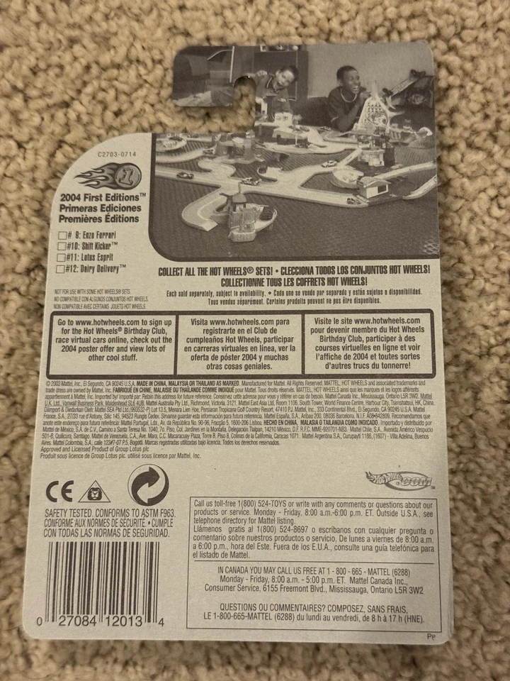 2004 Hot Wheels First Editions Blings Lotus Esprit Collector #011 Green - Image 2 of 2