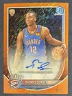 Thomas Sorber 2025-26 Bowman Chrome Orange Shimmer Rookie Auto /25 #BCA-TS OKC