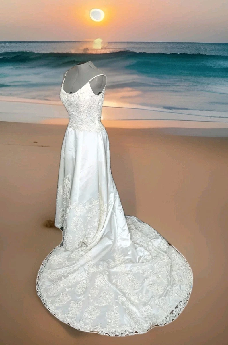 Corset Crystal/Diamante Princess Wedding Dresses for sale | eBay