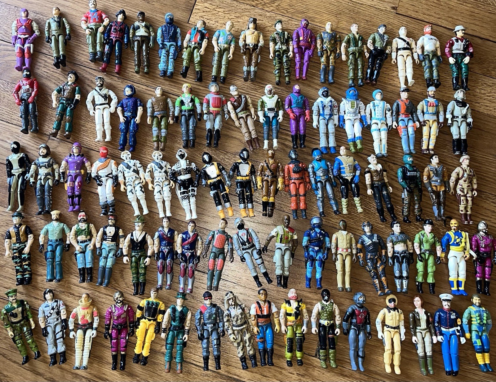 Gi Joe figure lot (3) random pick (3) 3.75 in ARAH Hasbro 80s 90s Great Deal!