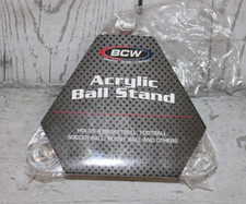 NEW  BCW Acrylic Ball Display Stand Clear