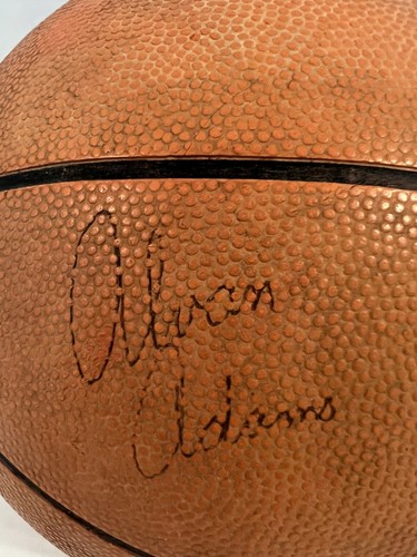 Alvin Adams Phoenix Suns VTG 1975-1988 Autographed Basketball w/Multi Signature - Picture 2 of 11