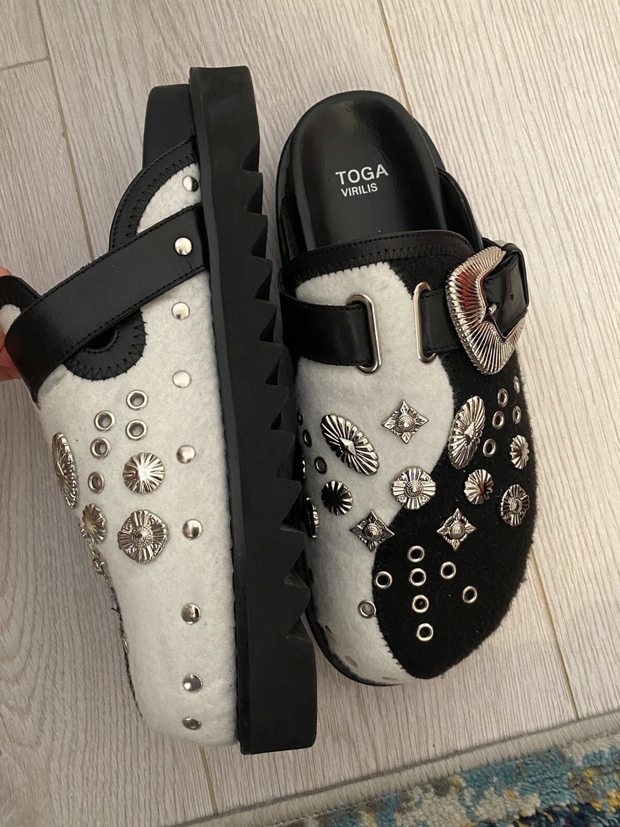 toga virilis men ying yang Black White mules eu 42 | eBay