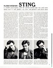 singer Sting (+ the Police) 120+ separate clippings pages - 3/4 pound lot! — photo 3
