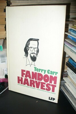 VERY RARE FANDOM HARVEST by TERRY CARR 1st SWEDISH H/B 1986 