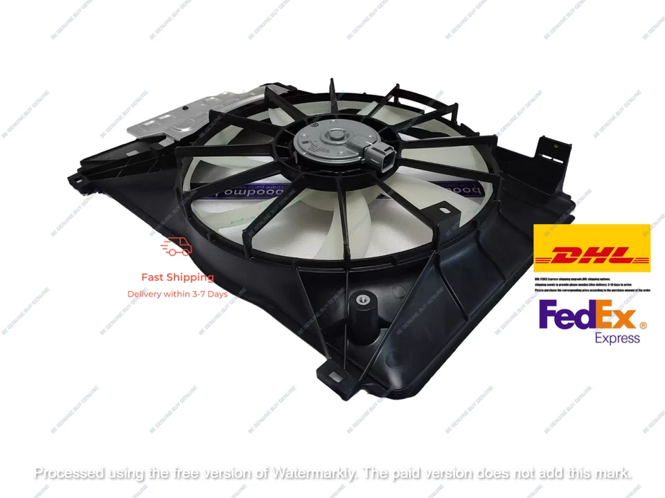 Ventilador de refrigeración del motor 17100M68P00 con cubierta apto para Suzuki Swift 2018-2021 OEM Foto 4 de 4
