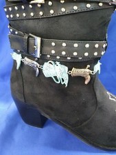 WESTERN BOOT JEWELRY -- MULTI COLORED BOOTS 