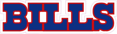(NOT A PATCH) Buffalo Bills Football HTV Heat Transfer Vinyl Iron On