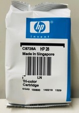 New Genuine HP 28 Tricolor Ink Cartridge Deskjet 3320, 3420, 3425